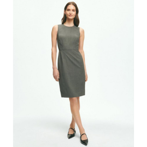 The Essential Brooks Brothers Stretch Wool Sheath Dress