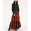 Brooksbrothers Taffeta Tiered Tartan Skirt