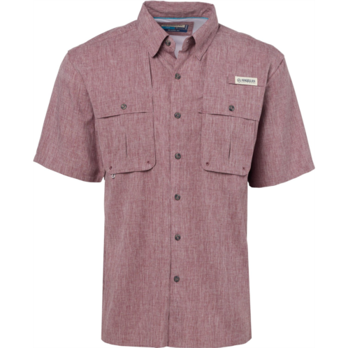 Magellan Outdoors Mens Aransas Pass Heather Short Sleeve Fishing Shirt