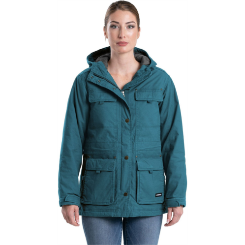 Berne Womens Softstone Washed Duck Utility Coat