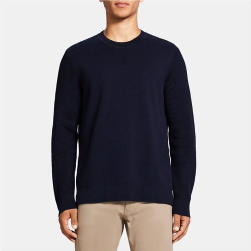 Theory Crewneck Sweater in Cotton