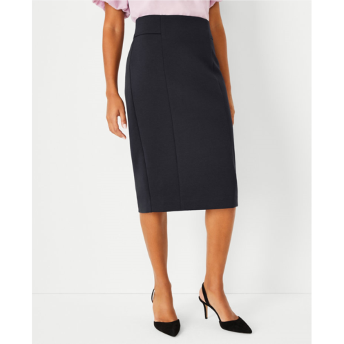 Anntaylor The High Waist Seamed Pencil Skirt in Double Knit