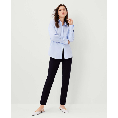 Anntaylor The Button Tab High Rise Eva Ankle Pant