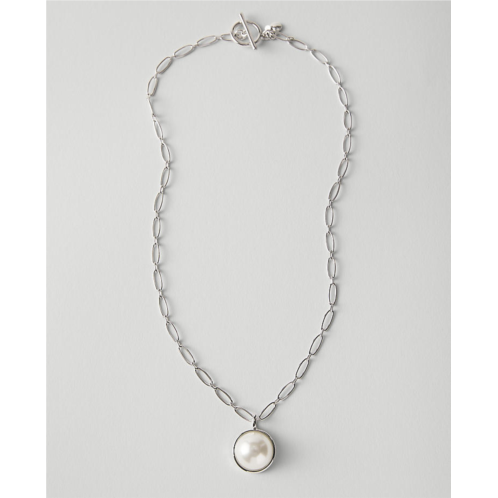 Anntaylor Pearlized Delicate Chain Necklace