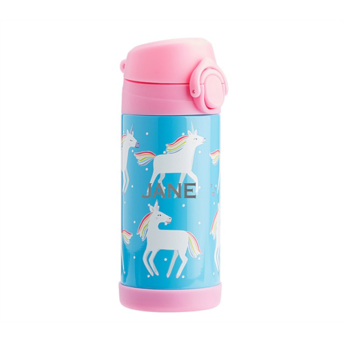 Potterybarn Mackenzie Aqua Unicorn Kids Water Bottles & Thermos