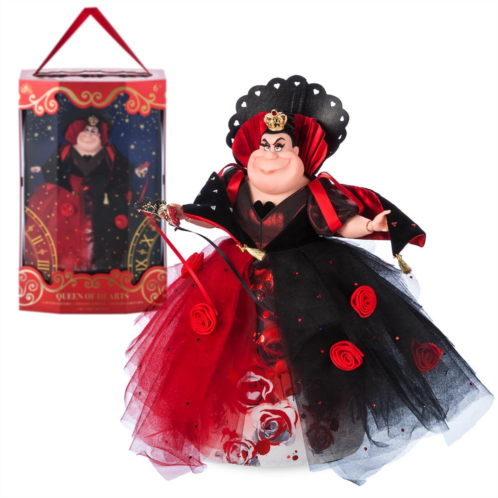 Queen of Hearts Limited Edition Doll Alice in Wonderland Disney Designer Collection Midnight Masquerade Series Fashionably Late 12 1/2