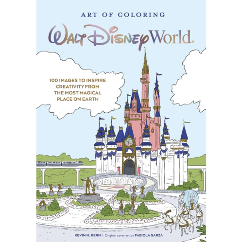 Art of Coloring: Walt Disney World Book