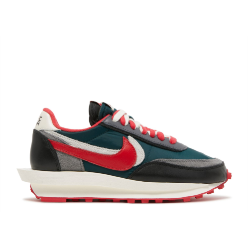 Nike sacai x Undercover x LDWaffle Midnight Spruce University Red