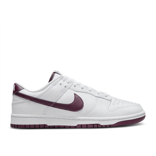 Nike Dunk Low White Night Maroon