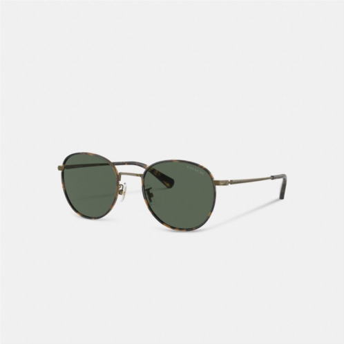 Coach Metal Windsor Round Sunglasses