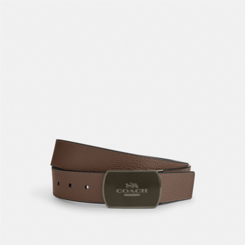 COACH Plaque Buckle Cut To Size Reversible Belt, 38 Mm