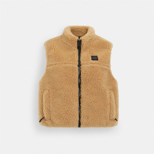 COACH Sherpa Vest In Recycled Polyester