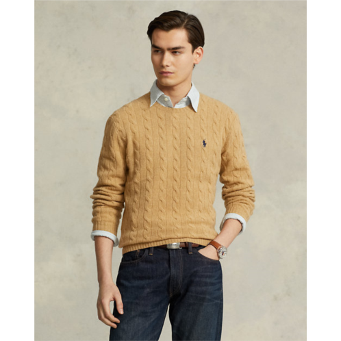 Polo Ralph Lauren Cable-Knit Wool-Cashmere Sweater