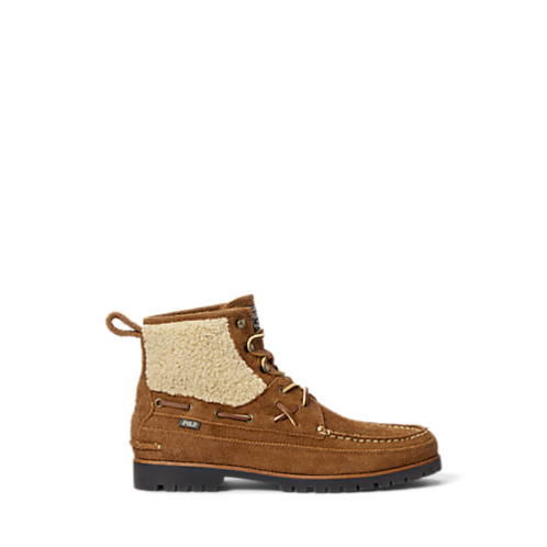 Polo Ralph Lauren Ranger Mid Suede & Faux-Shearling Boot