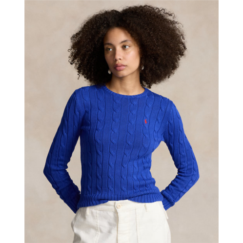 Polo Ralph Lauren Cable-Knit Cotton Crewneck Sweater