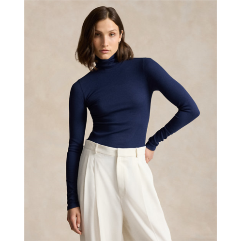 Polo Ralph Lauren Stretch Ribbed Turtleneck