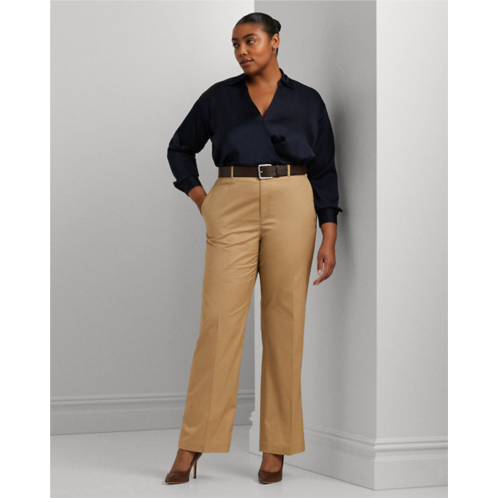 Polo Ralph Lauren Cotton Twill High-Rise Pant