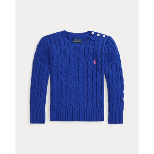 Polo Ralph Lauren Cable-Knit Cotton Sweater