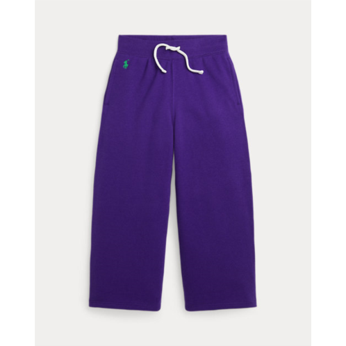 Polo Ralph Lauren Fleece Wide-Leg Sweatpant