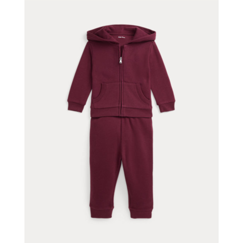 Polo Ralph Lauren Fleece Full-Zip Hoodie & Pant Set