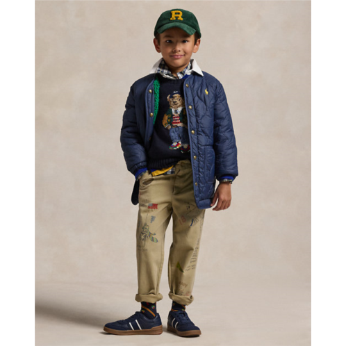 Polo Ralph Lauren Salinger Straight Fit Chino Graphic Pant