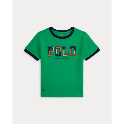 Polo Ralph Lauren Corduroy-Logo Cotton Jersey Tee