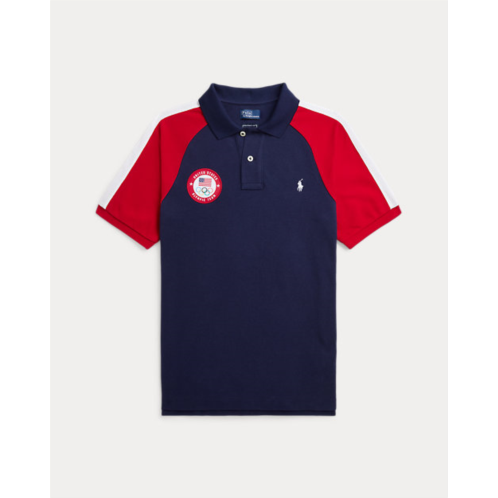 Polo Ralph Lauren Team USA Cotton Mesh Polo Shirt