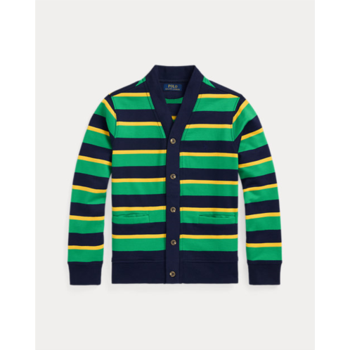 Polo Ralph Lauren Striped Fleece V-Neck Cardigan