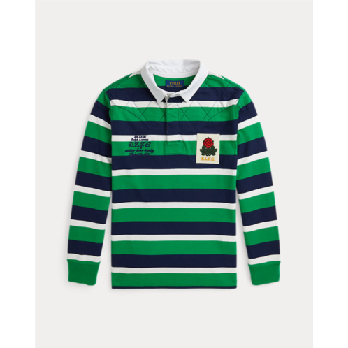 Polo Ralph Lauren Striped Cotton Jersey Rugby Shirt