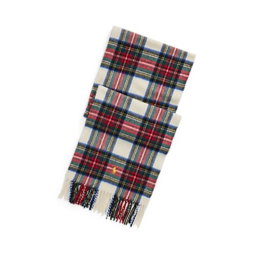 Polo Ralph Lauren Plaid Cashmere Scarf