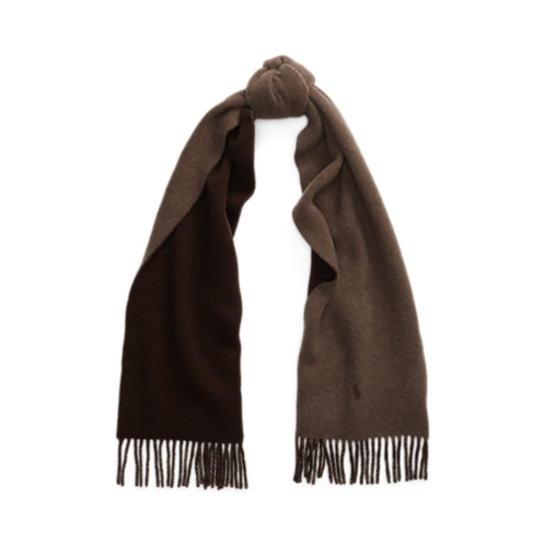 Polo Ralph Lauren Fringe-Trim Wool Scarf