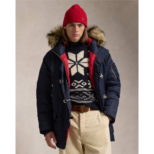 Polo Ralph Lauren Faux-Fur-Trim Down Parka