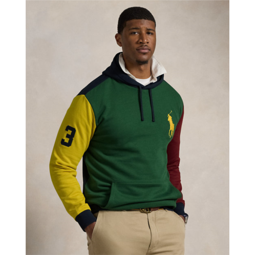 Polo Ralph Lauren Big Pony Color-Blocked Fleece Hoodie