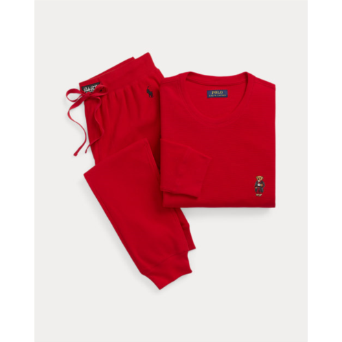 Polo Ralph Lauren Polo Bear Waffle-Knit Sleep Set