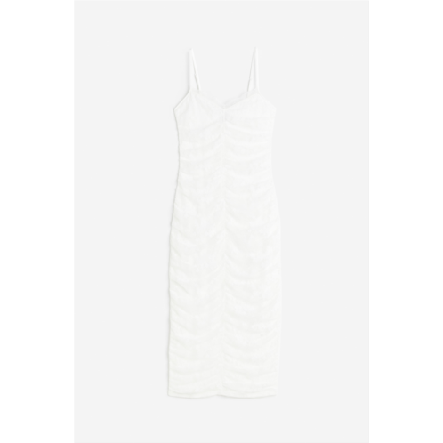 H&M Gathered Lace Dress