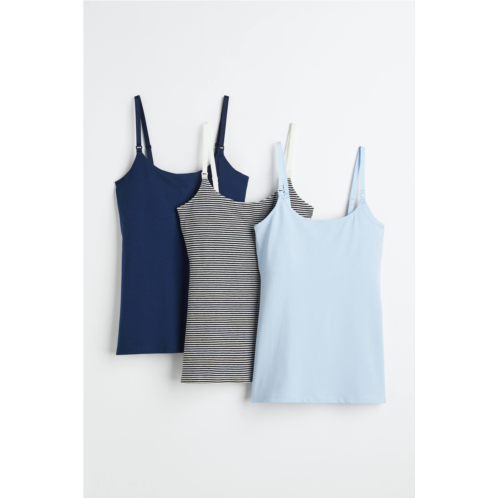 H&M MAMA 3-pack Nursing Tank Tops