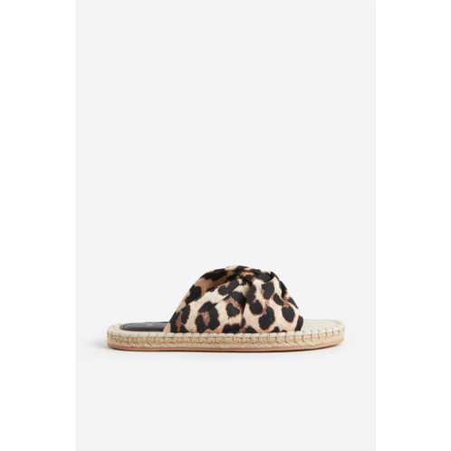 H&M Knot-detail Espadrille Slides