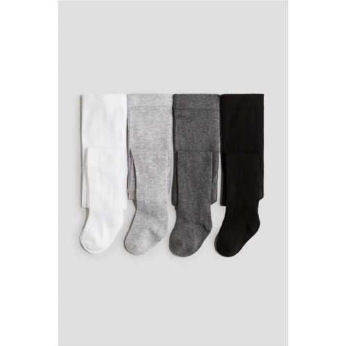 H&M 4-pack Fine-knit Tights