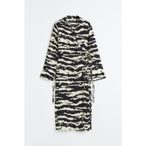 H&M Wrap Dress with Collar