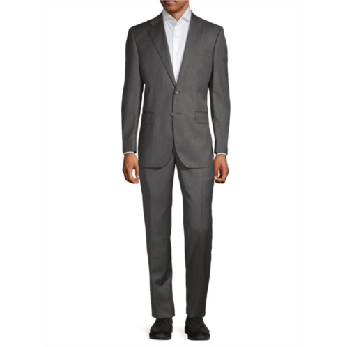 Saks Fifth Avenue Classic Fit Wool Suit