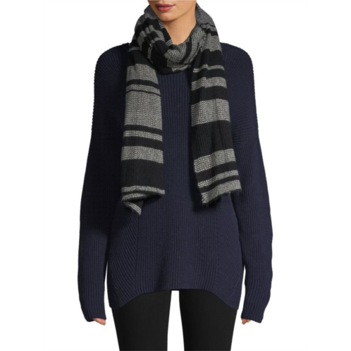 Portolano Striped Cashmere Scarf