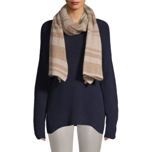 Portolano Striped Cashmere Scarf