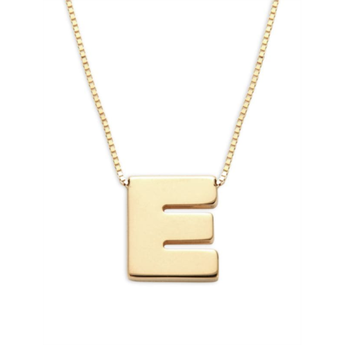 Saks Fifth Avenue Initial 14K Yellow Gold Necklace