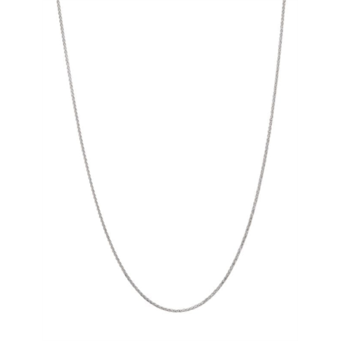 Saks Fifth Avenue 14K White Gold Wheat Chain