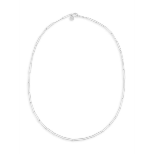 Saks Fifth Avenue 14K White Gold Paperclip Chain Necklace/18