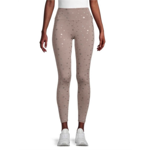 Nanette Lepore Play ?Foil Star-Print Leggings