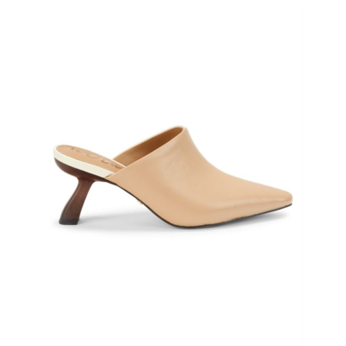 Sam Edelman Skya Colorblock Leather Mule Sandals