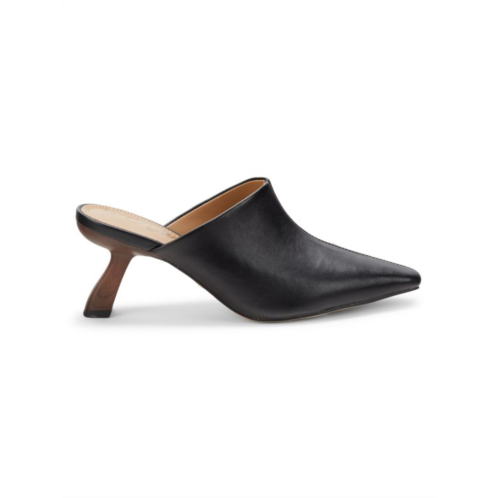 Sam Edelman Skya Leather Heel Mules