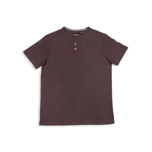 Bear Camp Baby Boys Jasper Slub-Knit Henley T-Shirt