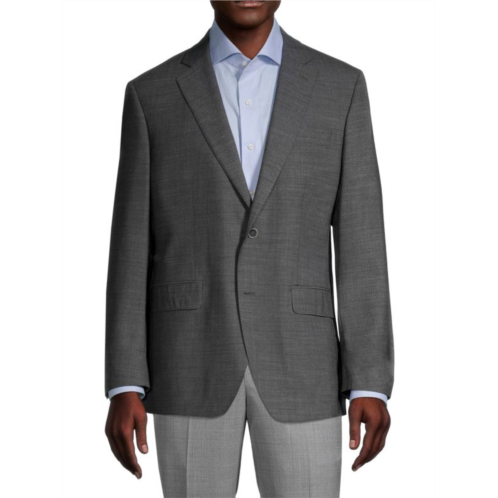 Saks Fifth Avenue Solid Wool Sportcoat